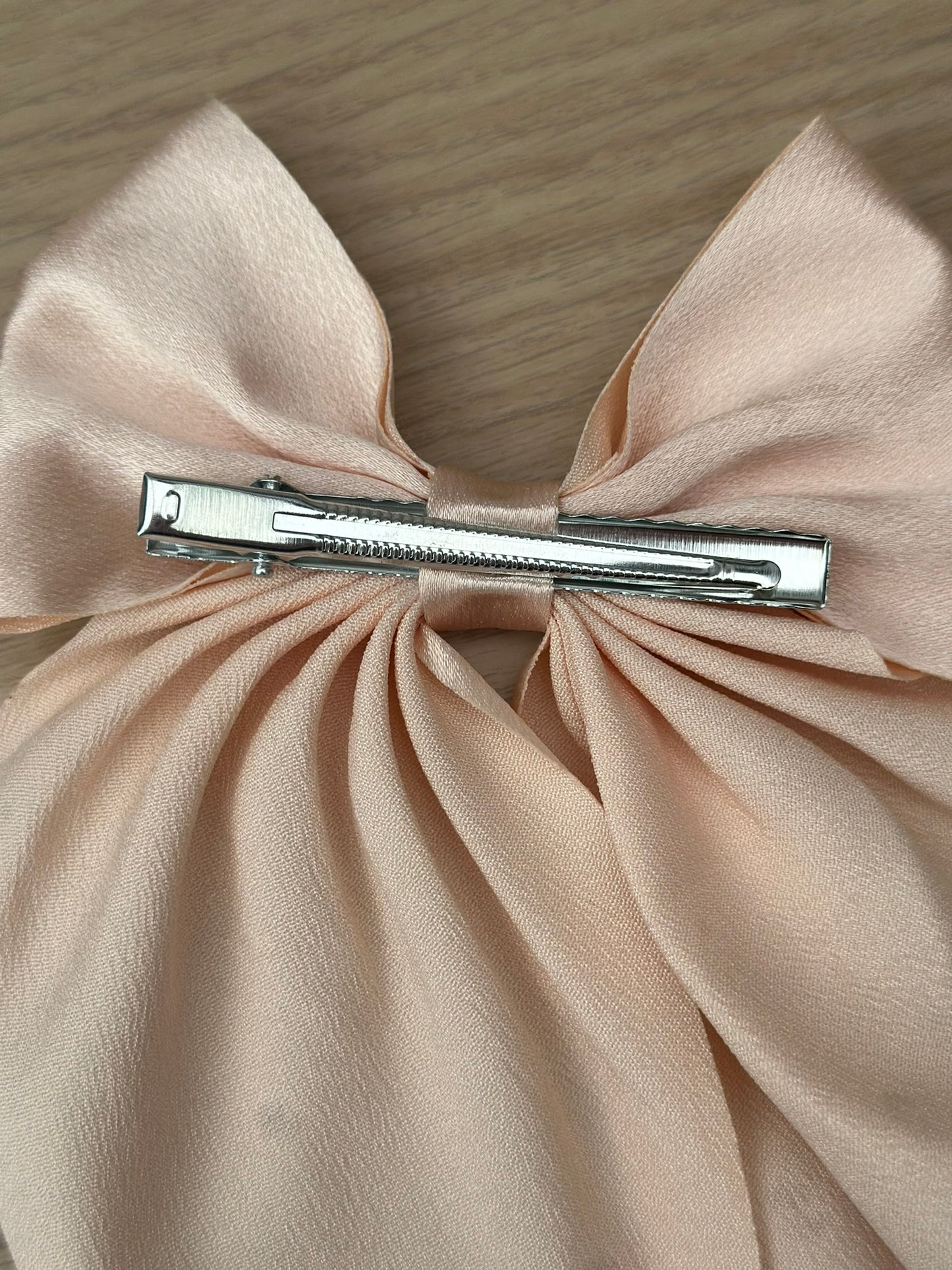 Light Pink Hair Bow Clip