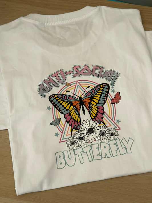Anti-social Butterfly t-shirt