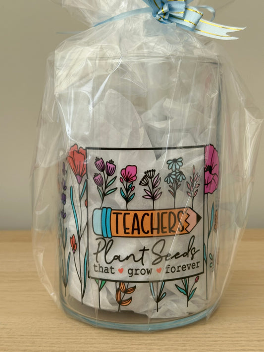 Teacher Vase Pencil design
