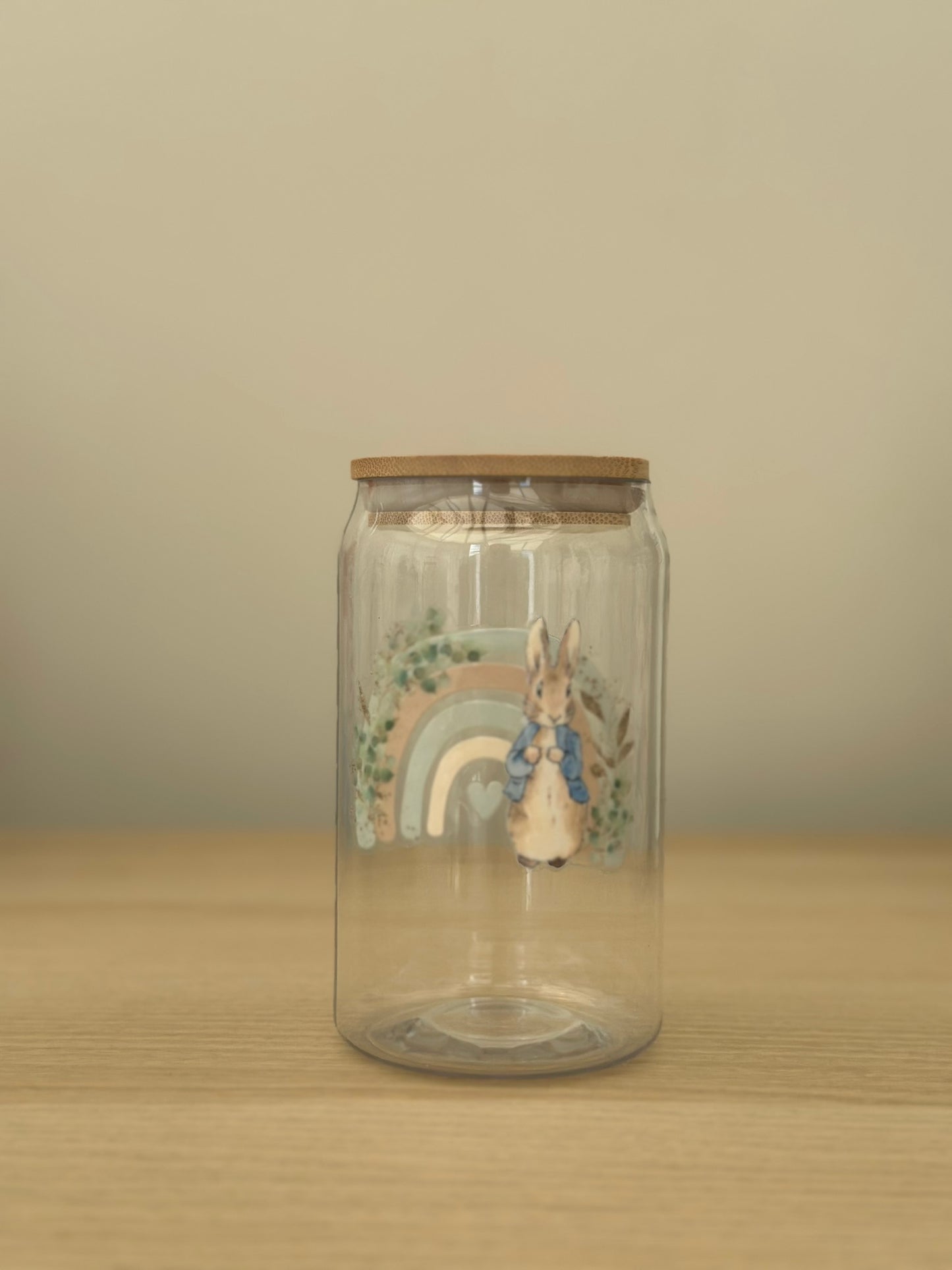Bunny Rabbit Libby Can Plastic Cup