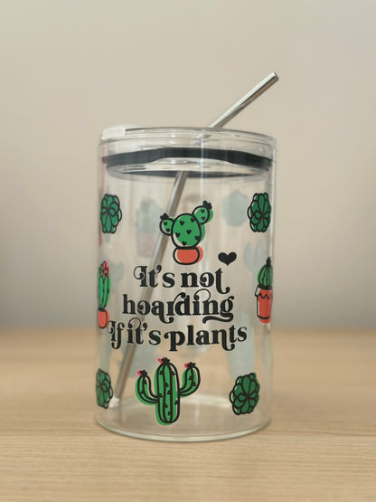 Plants Glass Cup