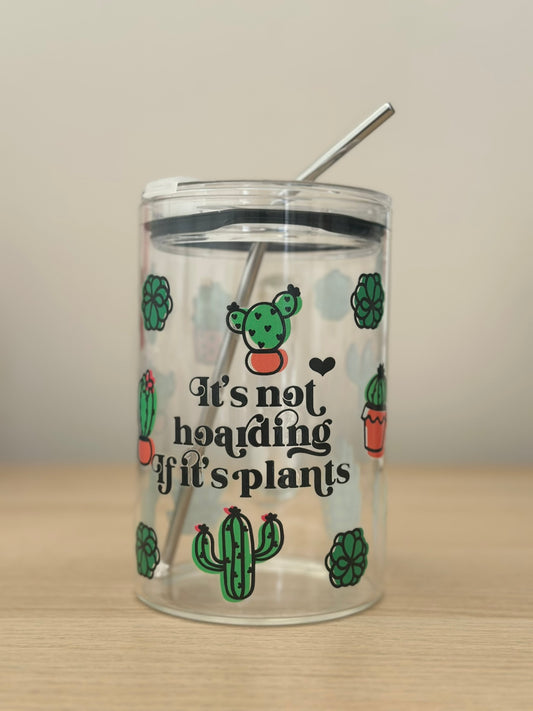Plants Glass Cup
