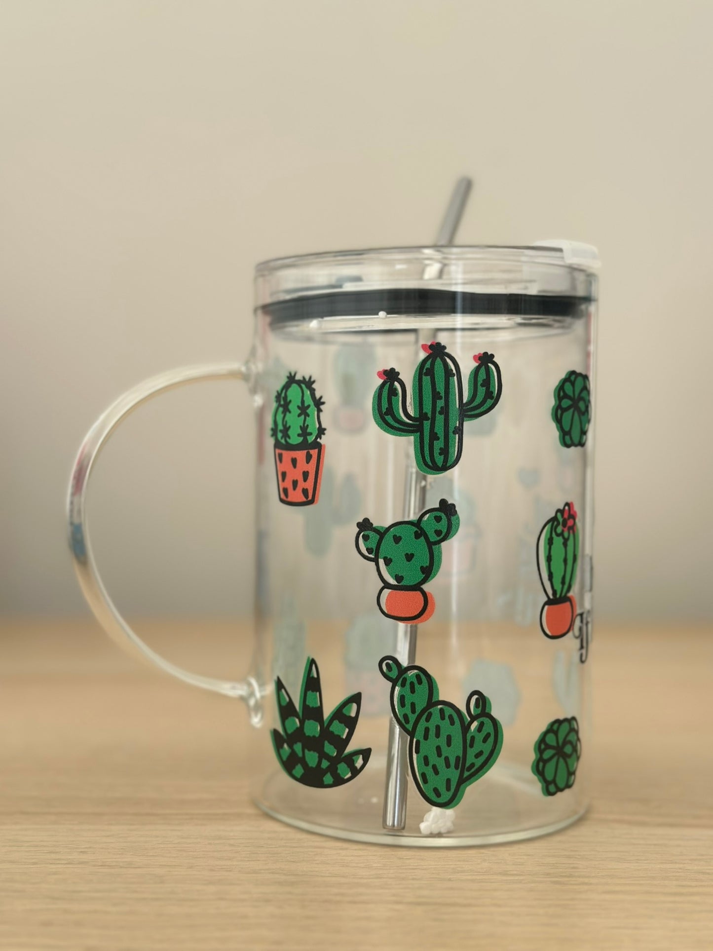 Plants Glass Cup