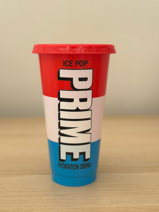 Red White & Blue 'P' Cold Cup