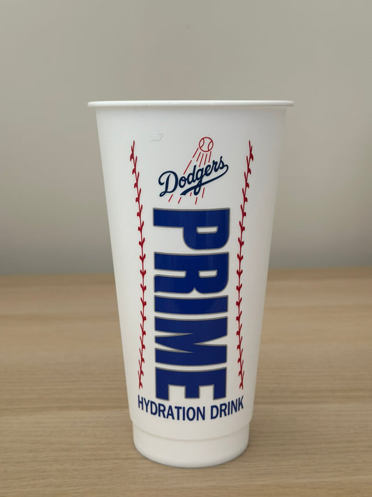 White Dodgers Cup
