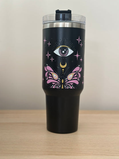 Black Eye and Butterfly Cup