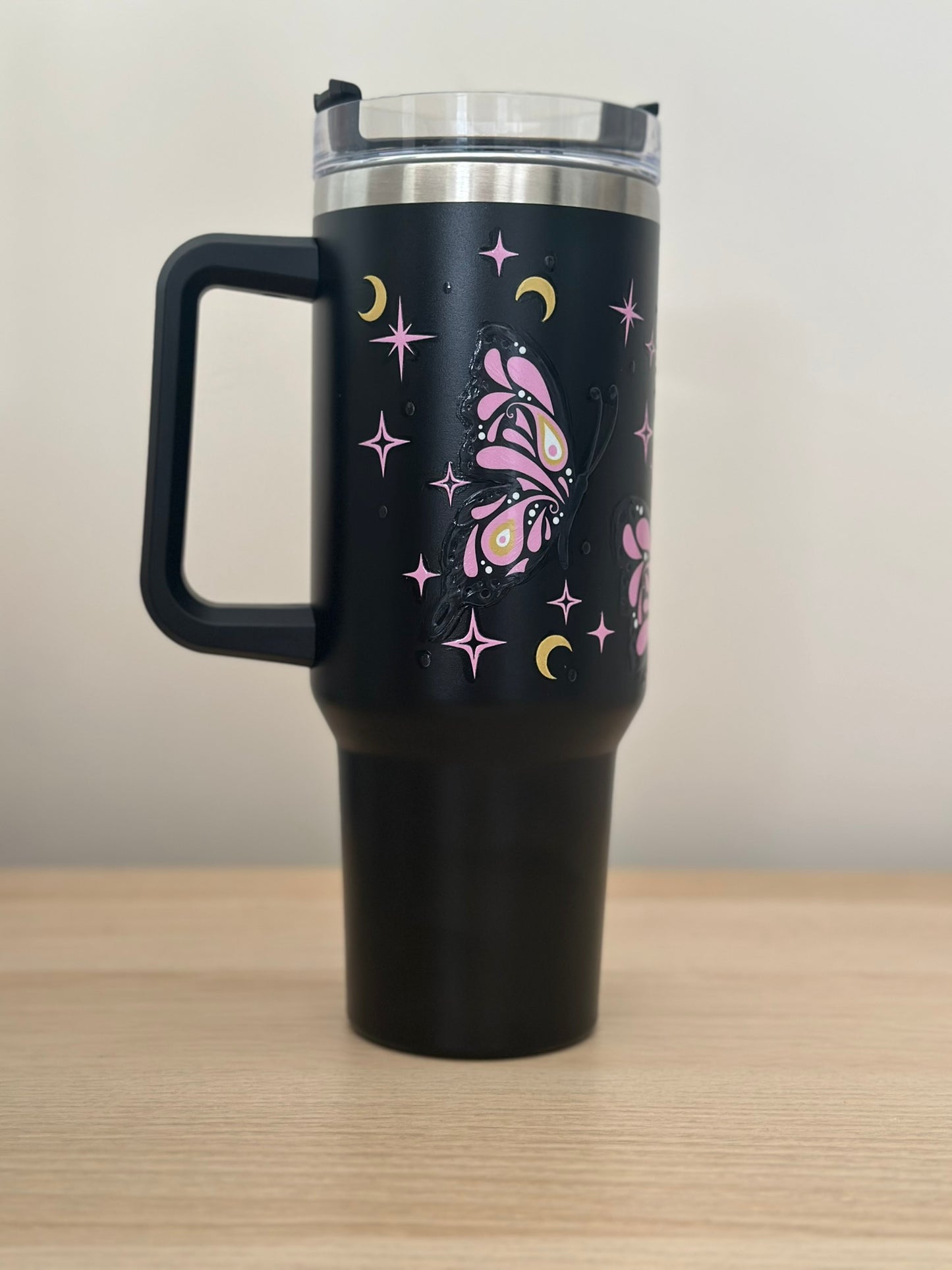 Black Eye and Butterfly Cup