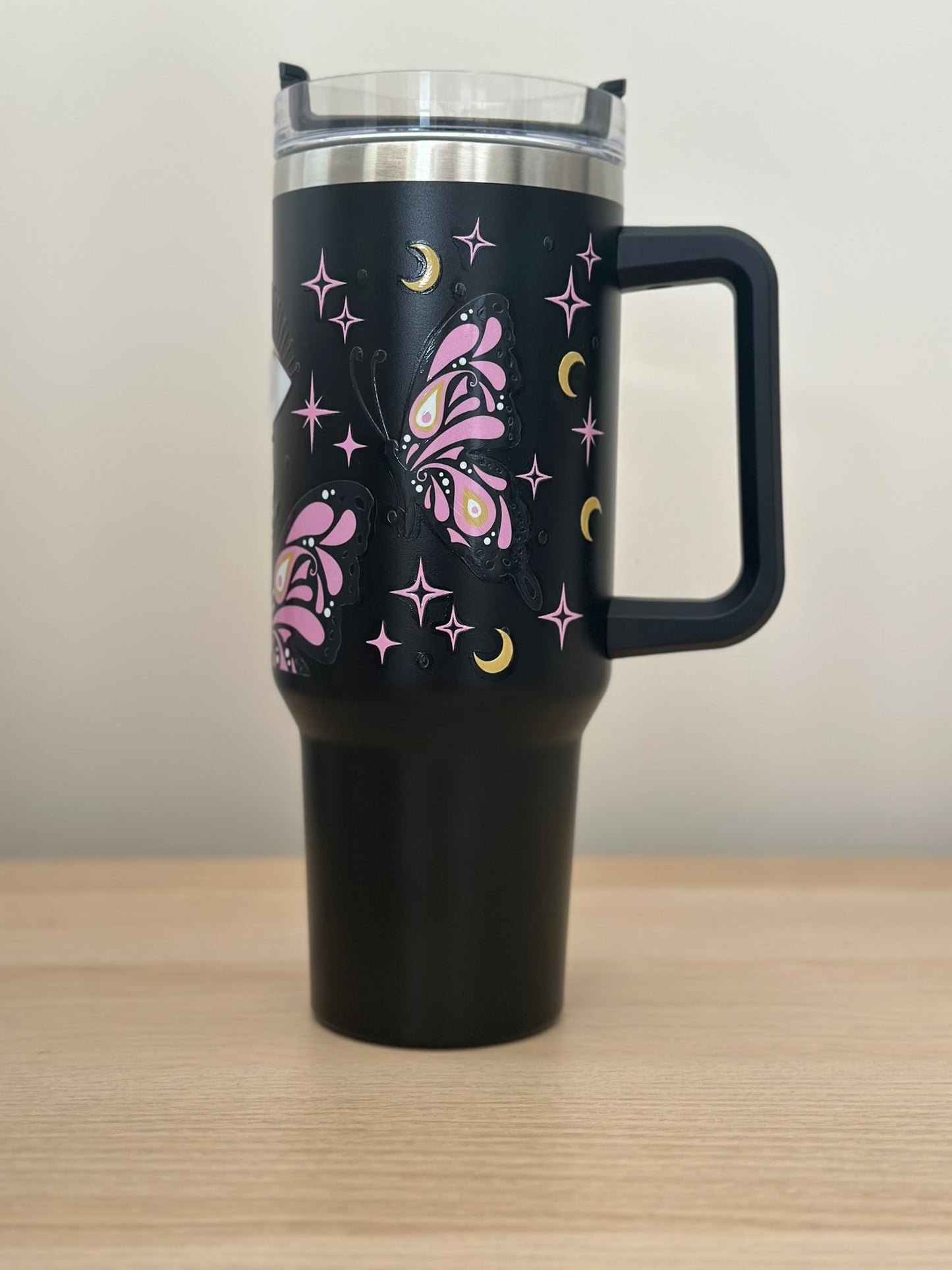 Black Eye and Butterfly Cup
