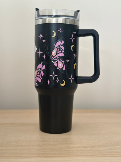 Black Eye and Butterfly Cup