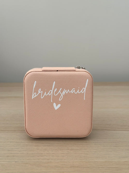 Bridesmaid Jewellery Box