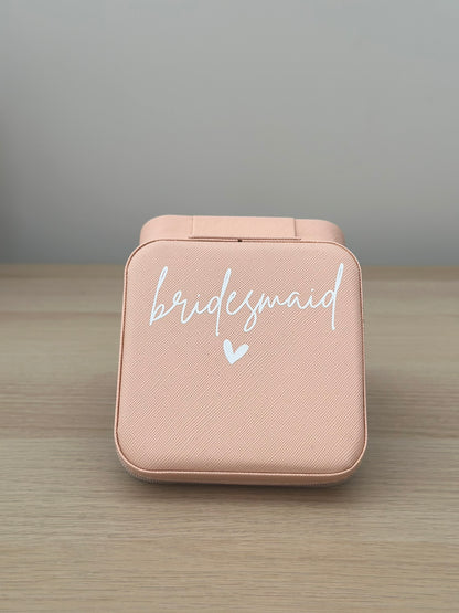 Bridesmaid Jewellery Box