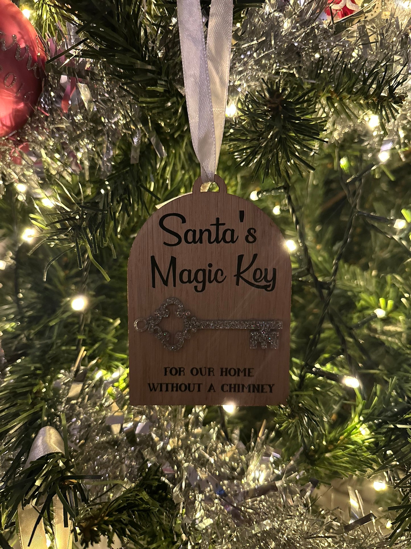 Santa's Magic Key Ornament