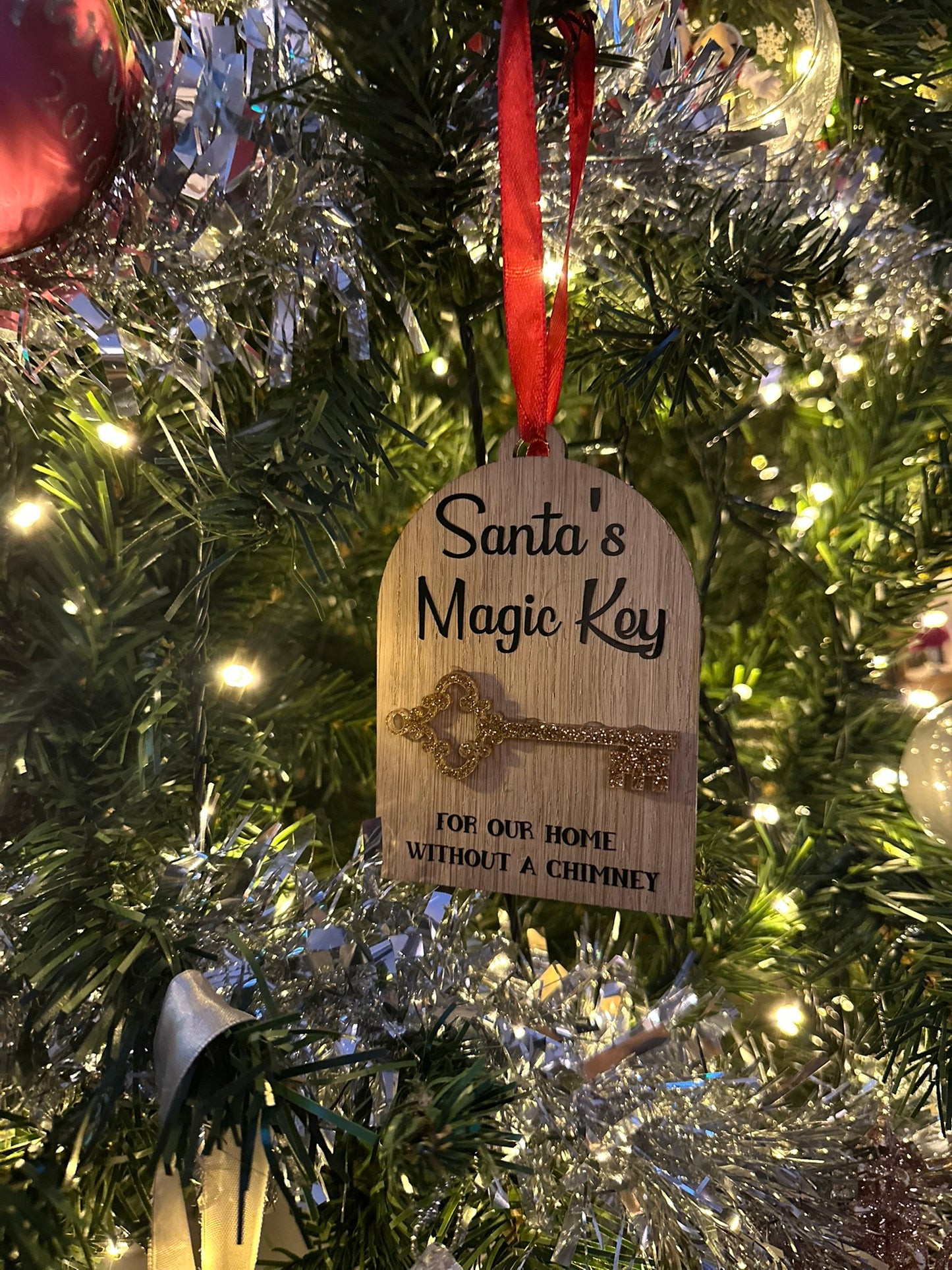 Santa's Magic Key Ornament