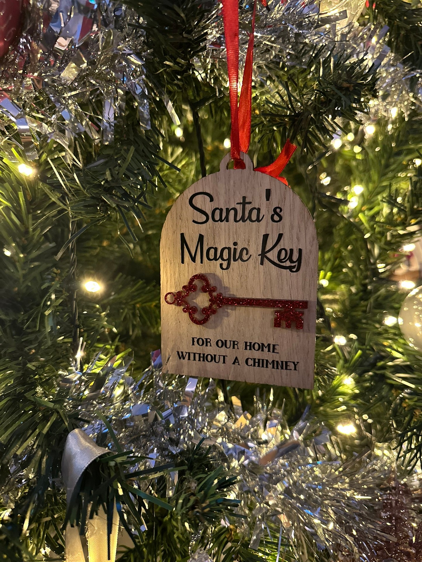 Santa's Magic Key Ornament
