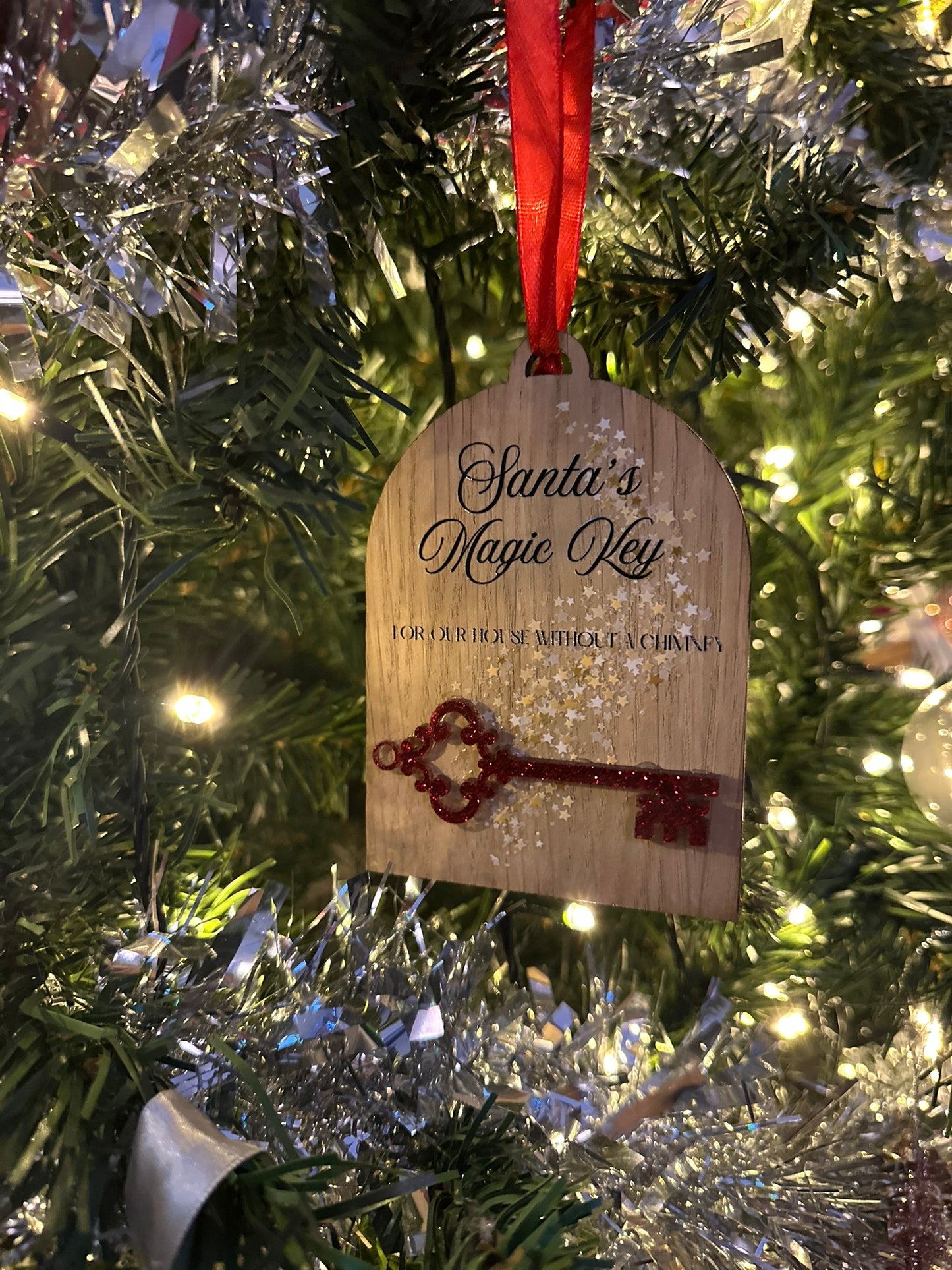Santa's Magic Key Ornament