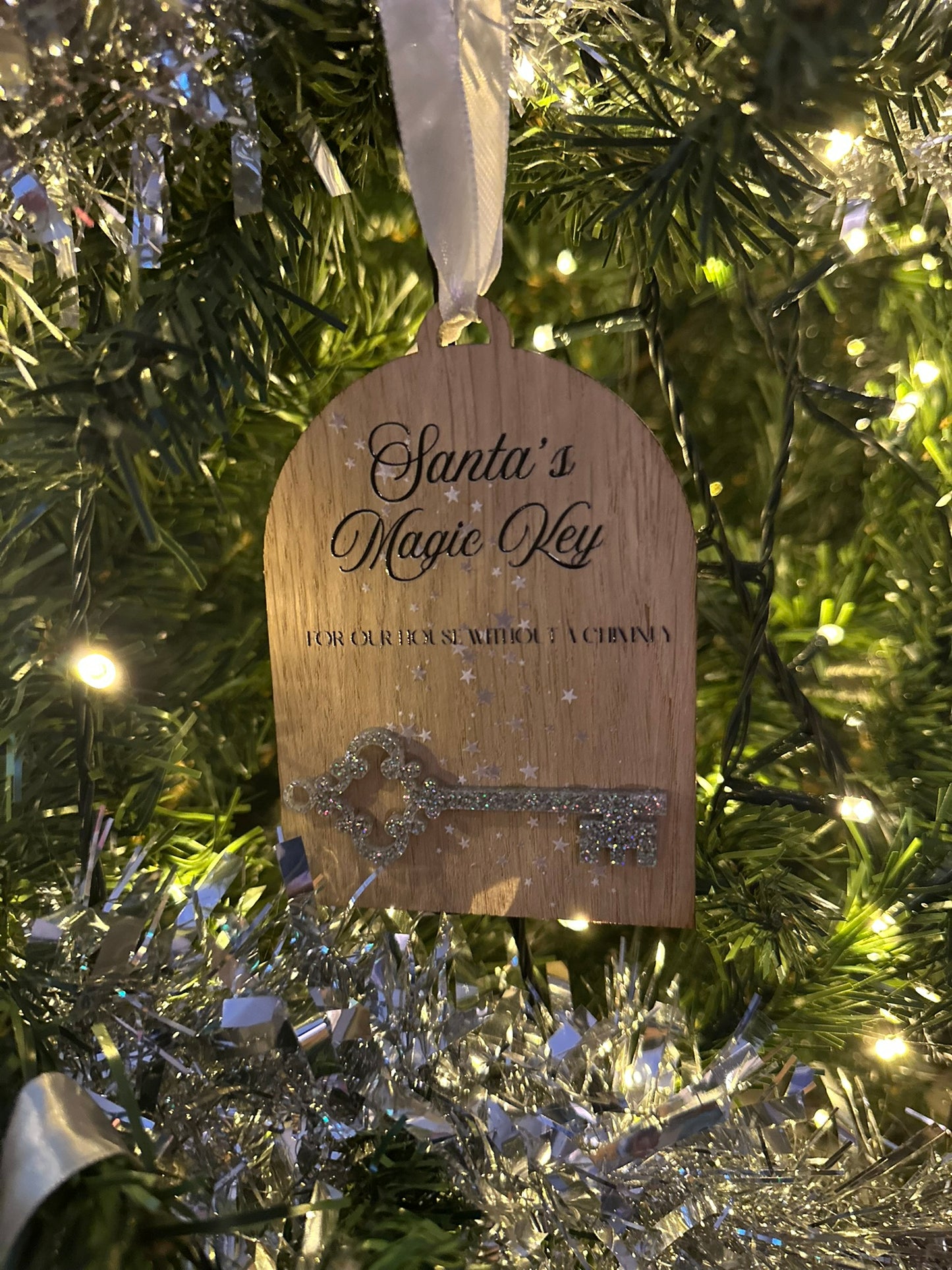 Santa's Magic Key Ornament