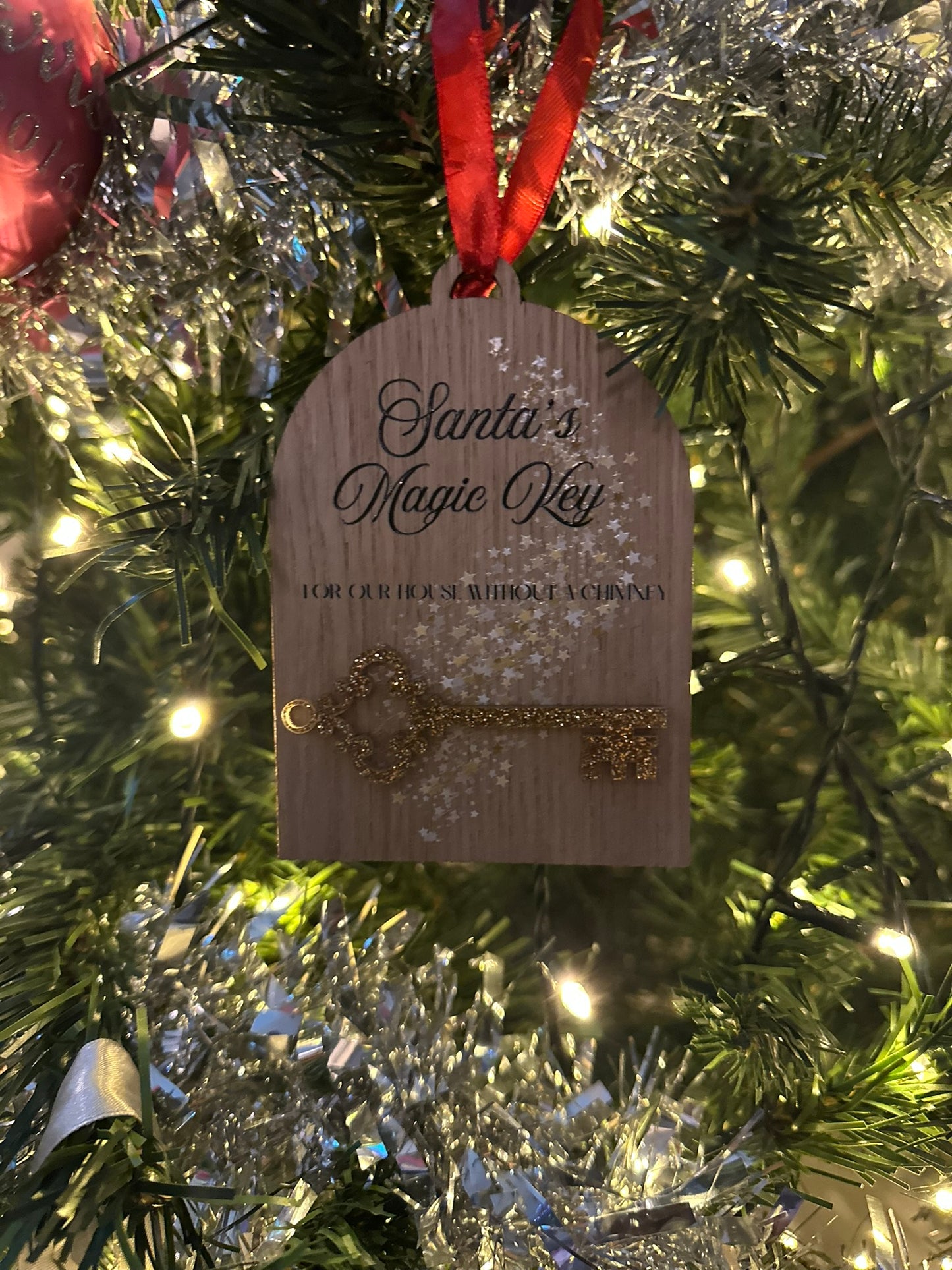 Santa's Magic Key Ornament